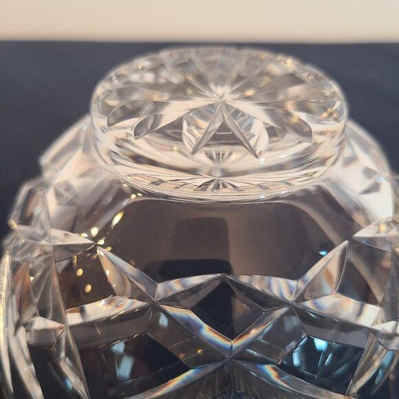 Sculptured Crystal Ltd Shannon Potpourri Hand Cut Crystal Bowl +30% Lead Crystal - Picture 14 of 15